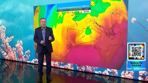 Roberto Brasero anuncia la previsi&oacute;n del tiempo en Antena 3