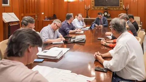 Imagen de la reuni&oacute;n de la Comis&iacute;on de Feria