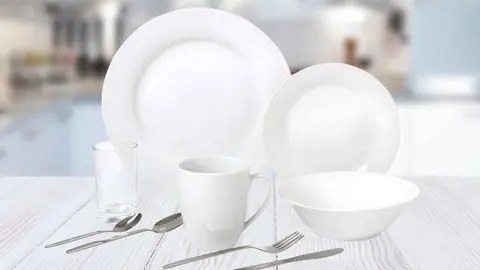 Set de vajilla de 36 piezas SIMPL de Carrefour