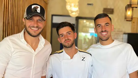 Joaqu&iacute;n y Dani Ceballos en el restaurante Zezeo Neotaberna | Instagram