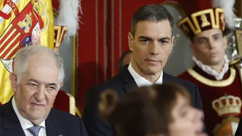 Pedro S&aacute;nchez, junto a C&aacute;ndido Conde-Pumpido (2)