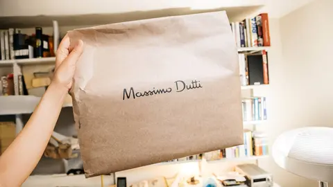 Bolsa de pedido de moda de Massimo Dutti