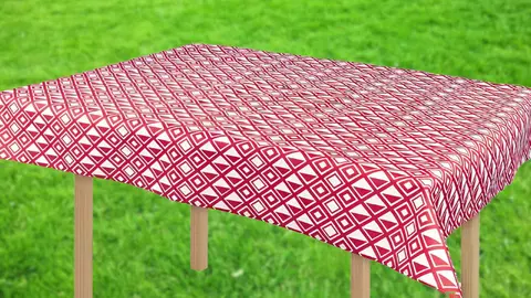 Mantel rectangular estampado Livarno Home de Lidl