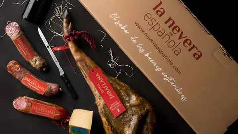 Lote ib&eacute;ricos de bellota de La Nevera Espa&ntilde;ola