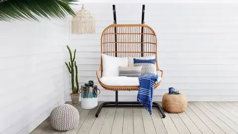 Columpio doble Fira de El Corte Ingl&eacute;s