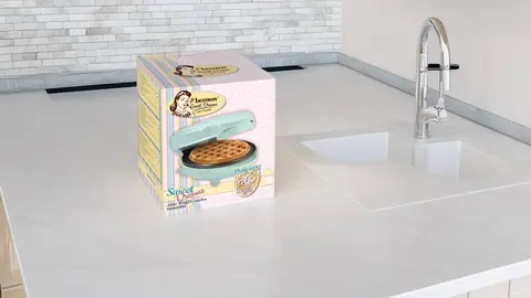 Bestron Mini gofrera en Amazon
