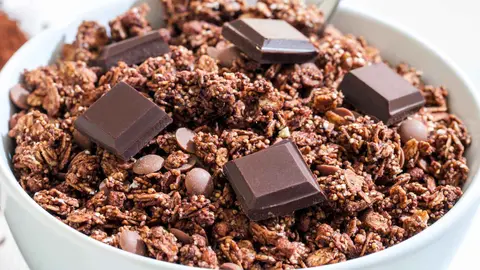 Muesli con chocolate de Mercadona