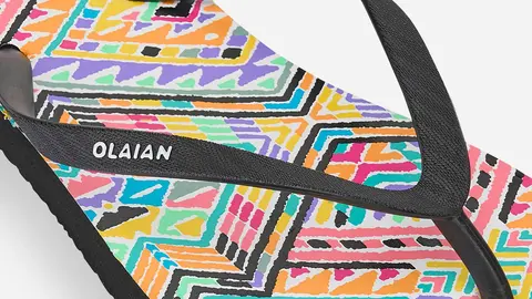 Chanclas de playa multicolor OLAIN de Decathlon