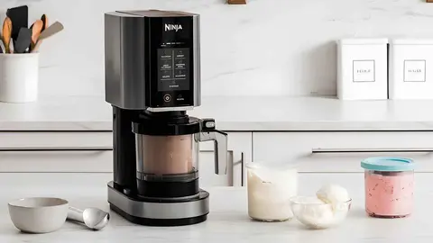 La heladera multifunci&oacute;n Ninja CREAMi con 1,4 litros de capacidad y 7 programas en Amazon