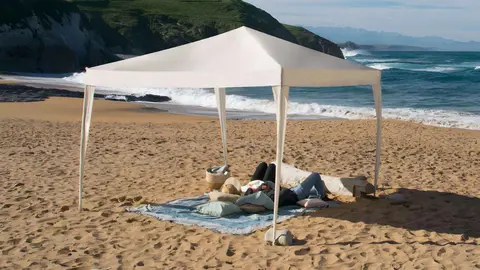 Carpa Plegable de playa o jard&iacute;n Javea de Decathlon