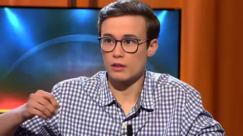 El meteor&oacute;logo Jorge Rey durante una intervenci&oacute;n en TV