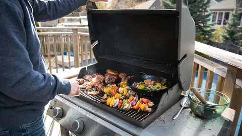 Barbacoa de gas de Carrefour