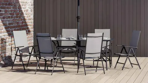 Set de comedor OVION NATERIAL de Leroy Merlin