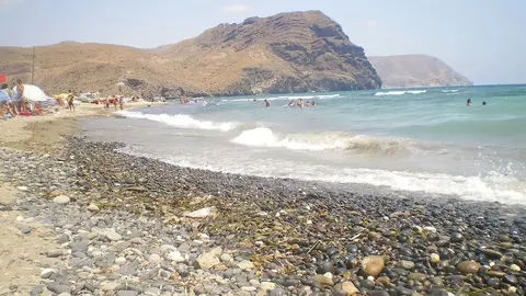 La playa de Las Negras en N&iacute;jar