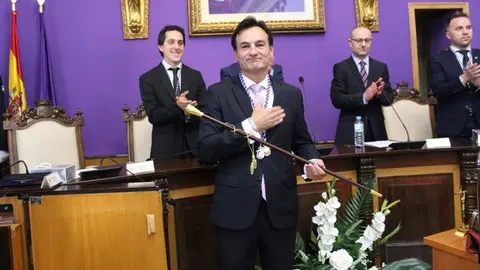 Agust&iacute;n Gonz&aacute;lez, el d&iacute;a que fue investido como nuevo alcalde de Ja&eacute;n
