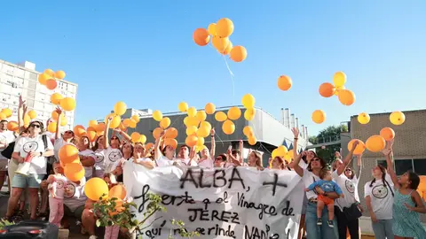 Encuentro de apoyo para Alba en el Hospital de Jerez | Cristo Garc&iacute;a