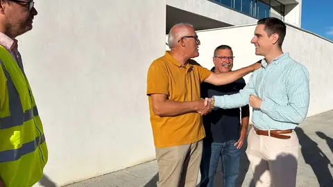 Jaime Espinar en la barriada El Pimiento