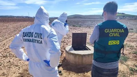 Efectivos de la Guardia Civil en una operaci&oacute;n anterior