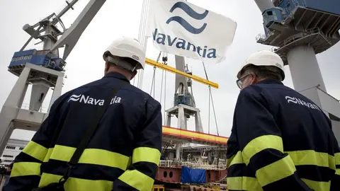 Trabajadores de Navantia en una imagen de archivo