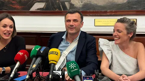 Bruno Garc&iacute;a, junto a Beatriz Gandullo y Maite Gonz&aacute;lez | Rafa Dom&iacute;nguez