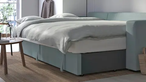 Sof&aacute; cama chaise longue Barslov de Ikea