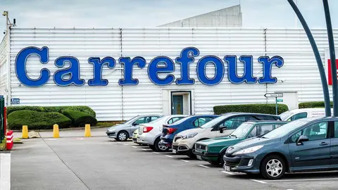 Un hierpercado de Carrefour