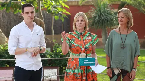 Mar&iacute;a Jos&eacute; Garc&iacute;a-Pelayo en el acto de presentaci&oacute;n del proyecto | Cristo Garc&iacute;a