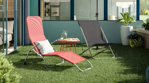 Hamaca de exterior plegable NATERIAL BIGANOS de Leroy Merlin