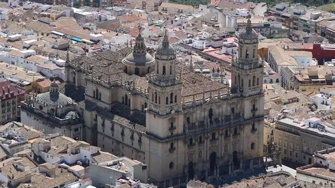 Vista a&eacute;rea de la ciudad de Ja&eacute;n