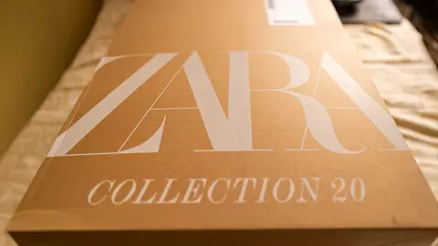 Caja de pedido de Zara