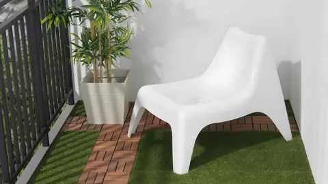 Suelo exterior RUNNEN de Ikea