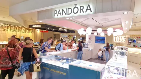 Joyer&iacute;a Pandora, El Corte Ingl&eacute;s, Madrid