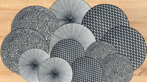 Set de Vajilla de Porcelana Kimiko Carrefour Home