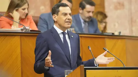 Juanma Moreno, presidente de la Junta de Andaluc&iacute;a 