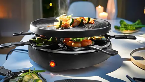 Raclette Grill de 800 W Silver Crest de Lidl