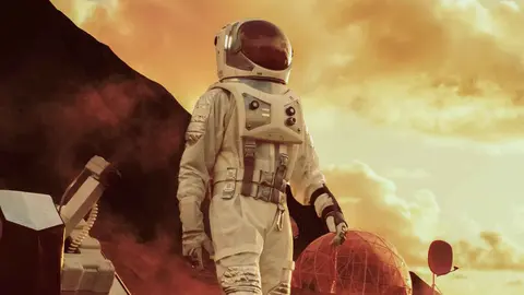 Un investigador de la NASA en Marte