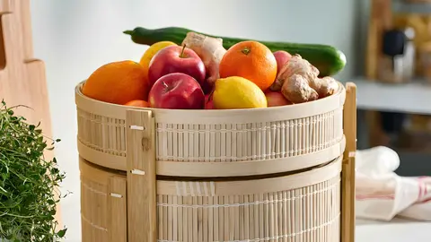 Cesta de verduras KANELMOTT de Ikea