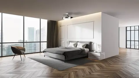 Ventilador de Techo con Aspas Retr&aacute;ctites y L&aacute;mpara EnergySilence Aero 4280 Cecotec