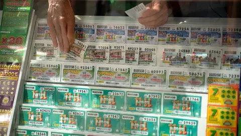 Cupones de la ONCE, en una imagen de archivo
