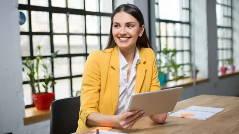 Una joven emprendedora