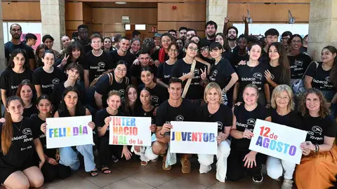 Mar&iacute;a Jos&eacute; Garc&iacute;a Pelayo presente en el D&iacute;a Internaciona de la Juventud