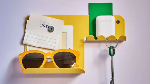 Organizador de pared con ganchos HAVREKROSS de Ikea