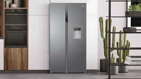 Frigor&iacute;fico Americano No Frost Haier E HSR3918EWPG en Carrefour