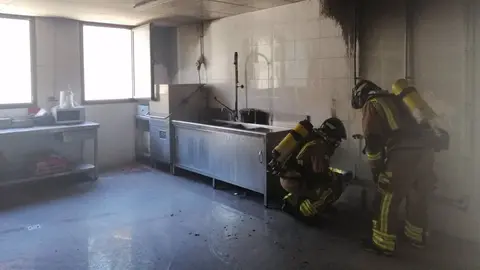 Imagen del estado en el que qued&oacute; la vivienda tras el incendio
