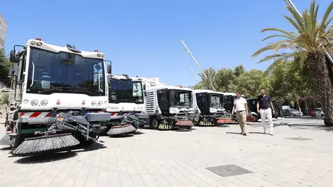 El Ayuntamiento de Marbella ha adquirido 10 nuevas barredoras para limpieza