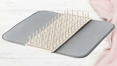 Escurridor de platos con alfombrilla Guzzini de Lidl
