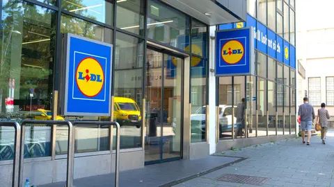 Supermercado de la firma LIDL