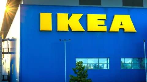 Fachada lateral de Ikea