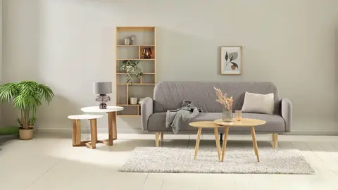 Estanter&iacute;a SALTRUP de madera de bamb&uacute;