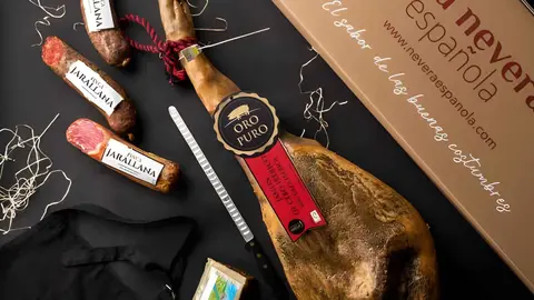 Jam&oacute;n ib&eacute;rico Lote Oro Puro de La Nevera Espa&ntilde;ola